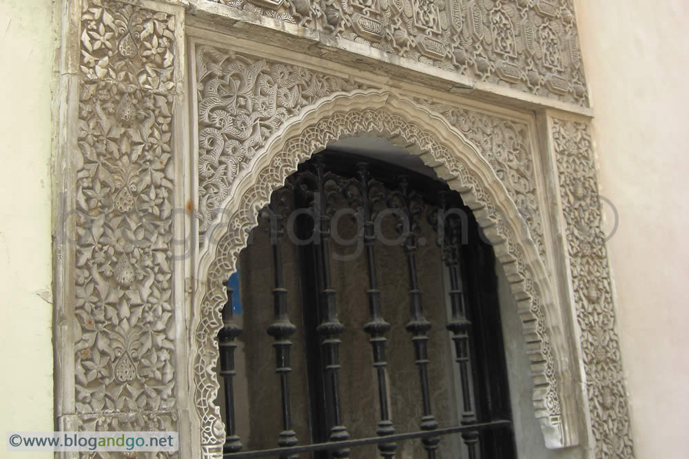 Alhambra, intricate carvings